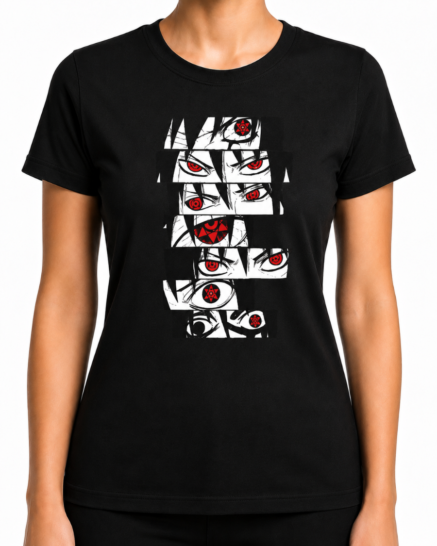 Uchiha Eyes Anime Red Eyes T-Shirt