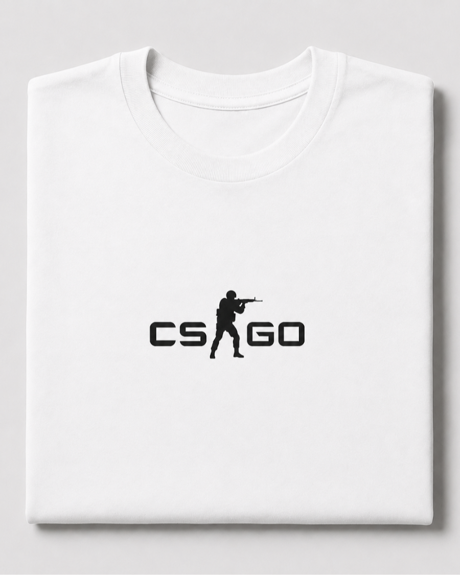 CSGO Logo T-Shirt — White
