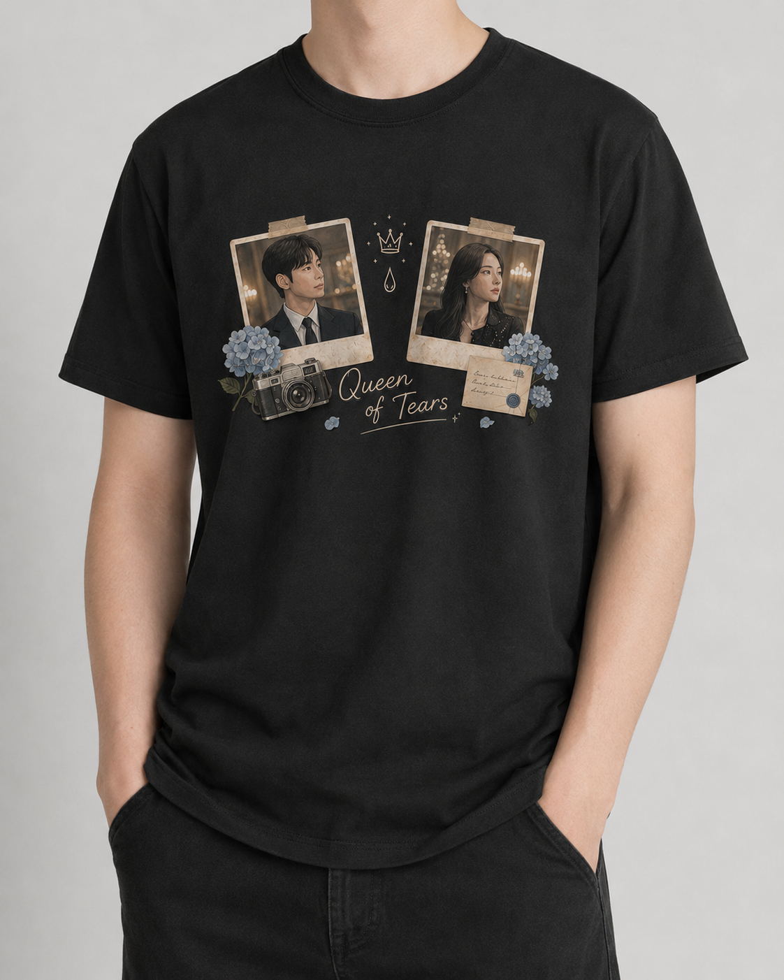 Queen of Tears T-Shirt — Black