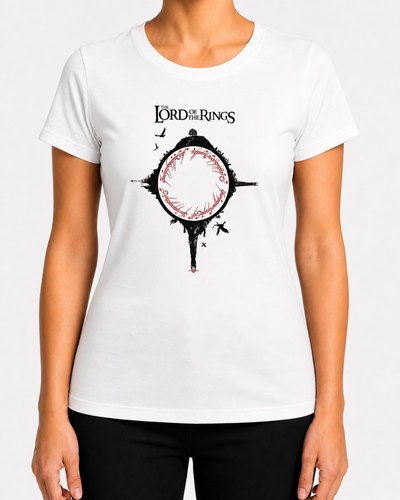 T-shirt Lord of the Rings Ring Map