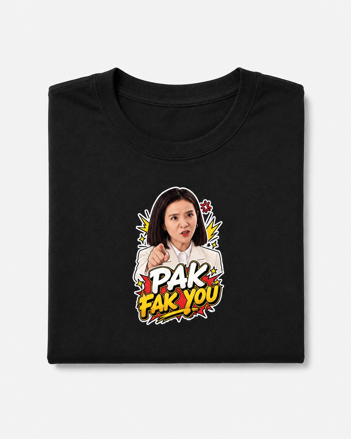 Pak Fak You T-Shirt — Black