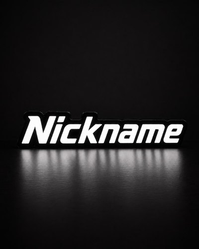 Personalizowany Podświetlany Nick