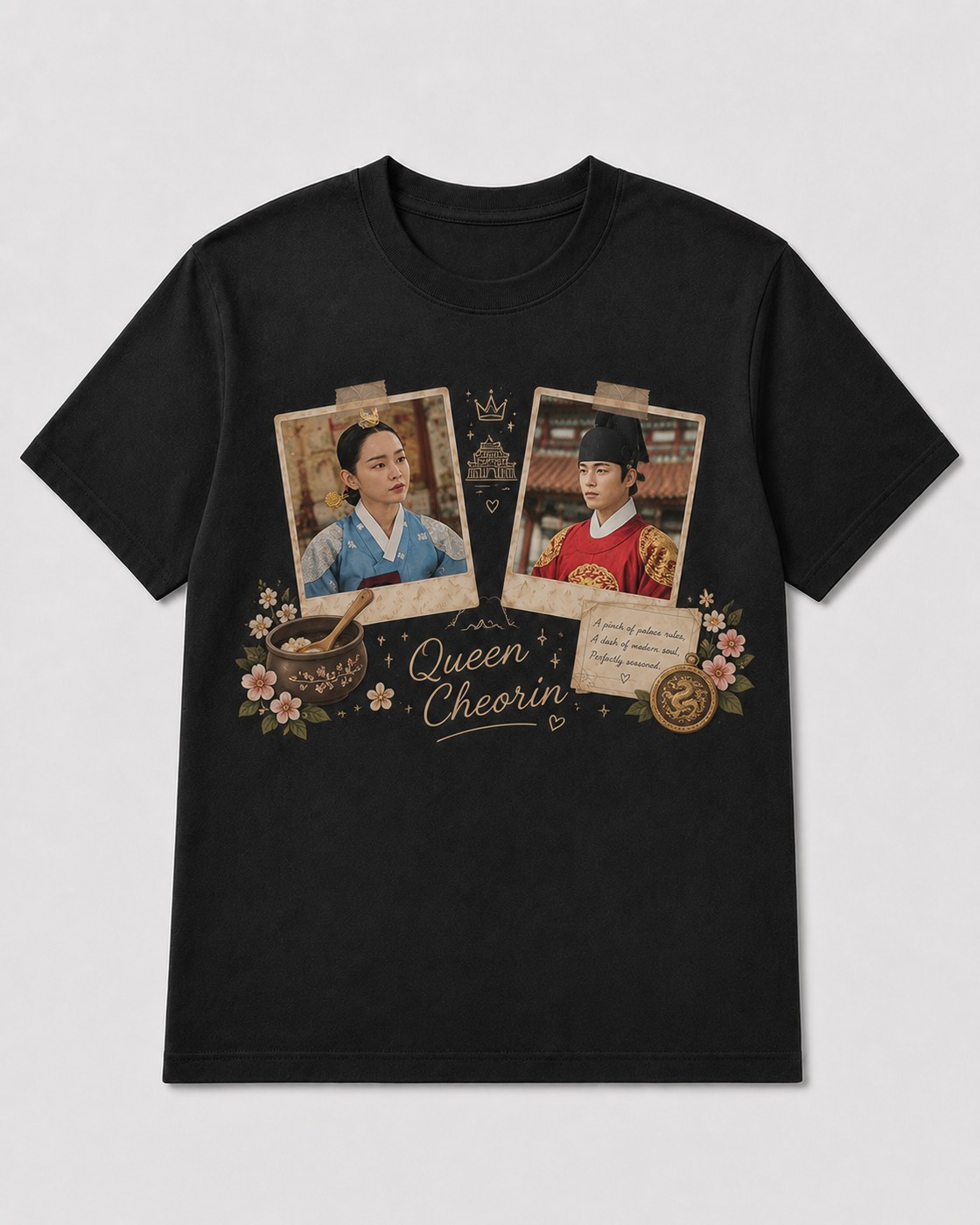 Queen Cheorin T-Shirt — Black