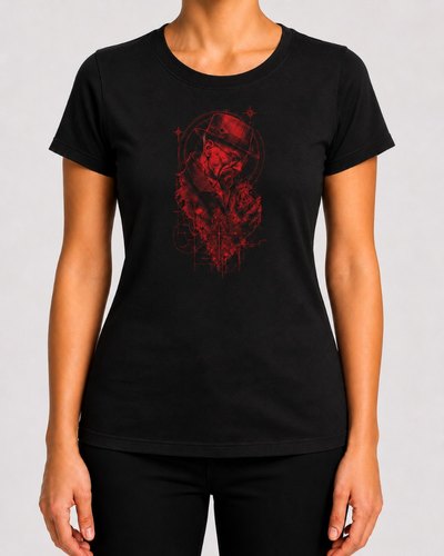 T-Shirt Red Noir Chemistry Walter