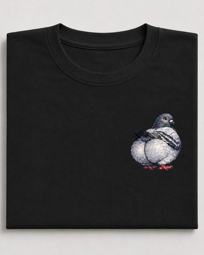 Koszulka z uroczym gołębiem